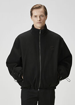 Siyah Çift Taraflı Mont