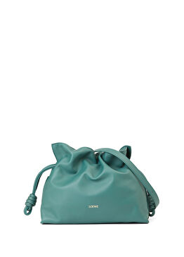 Flamenco Koyu Yeşil Kadın Deri Çanta