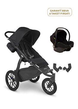 Ridge Cosmo Jake Black Seyahat Sistem Bebek Arabası 