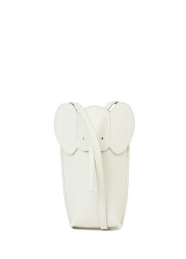 Elephant Pocket Ekru Kadın Deri Çanta