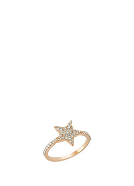 Sirius Star Pırlanta Kadın Altın Yüzük