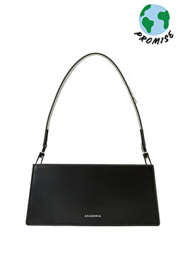 Laminato Siyah Kadın Deri Çanta