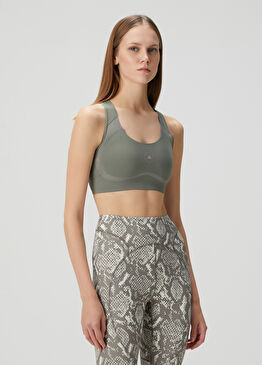 by Stella Mccartney Yeşil Spor Sütyeni