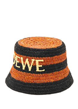 x Paula's Ibiza Siyah Krem Bucket Şapka