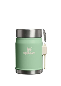 Classic Legandary Pastel Yeşil Kaşıklı Yemek Termosu 0,4 Lt