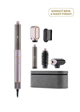 Hairmony 4606h Plus Mor Saç Kurutma ve Şekillendirme Seti 