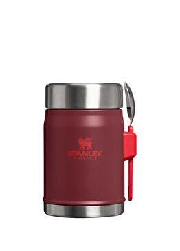 Classic Legandary Bordo Kaşıklı Yemek Termosu 0,4 Lt