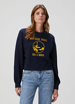 Montauk Lacivert Sweatshirt