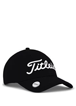 Players Performance Ball Marker Siyah Unisex Golf Şapkası 