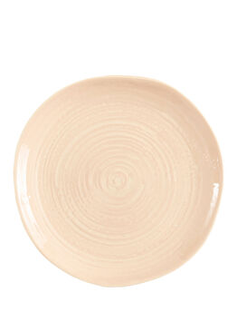 Lunnia Or Pembe Porselen Servis Tabağı