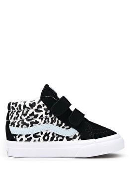 SK8 Mid Reissue Mavi Unisex Çocuk Deri Sneaker