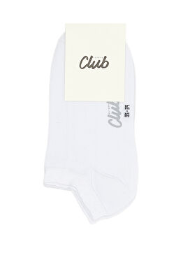 Beyaz Kadın Patik Çorap