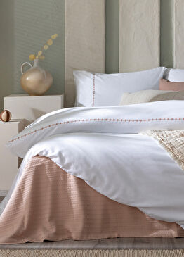Florissa Beyaz King Size Nevresim Seti 230x220 cm 