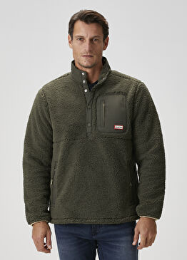 Explore Athol Borg Koyu Haki Fleece Mont