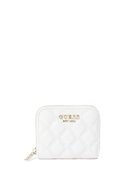 Giully Beyaz Kapitoneli Kadın Cüzdan