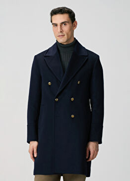 Limited Yün Kruvaze Palto