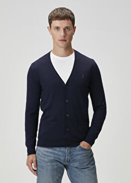 Mavi Yün Triko Hırka