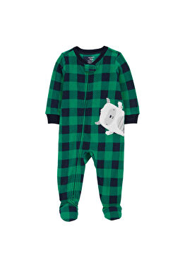 Renkli Polar Erkek Çocuk Uyku Tulumu