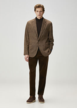 Kahverengi Kadife Pantolon