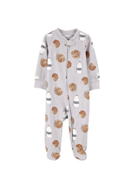 Gri Unisex Bebek Uyku Tulumu