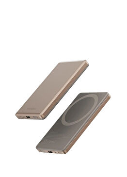 AluPac Gold Mini 5.000 mAh MagSafe Uyumlu Powerbank