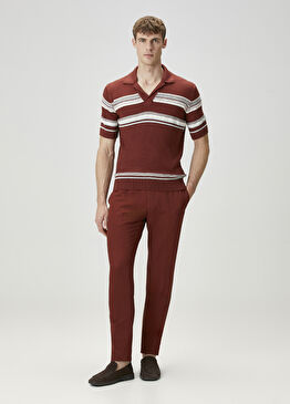 Kiremit Formal Pantolon