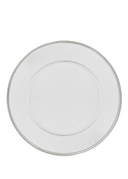 Dalia Platin Yaldızlı Cam Servis Tabağı 32cm