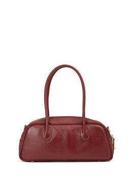 Bordo Kadın Deri Çanta