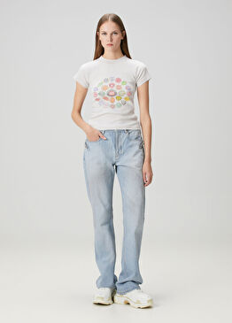 Açık Mavi Jean Pantolon