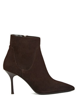 Kahverengi Kadın Suni Deri Bot