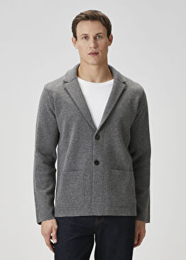 Gri Yün Ceket