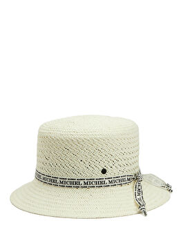 Axel Beyaz Kadın Şapka