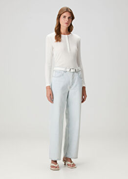 Mavi Wide Leg Jean Pantolon