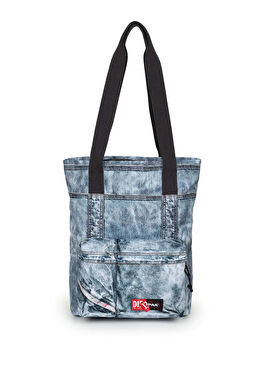x Diesel Tote Mavi Kadın Çanta