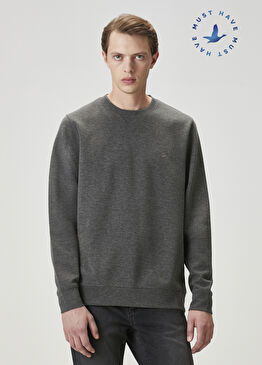 Gri Melanj Basic Sweatshirt