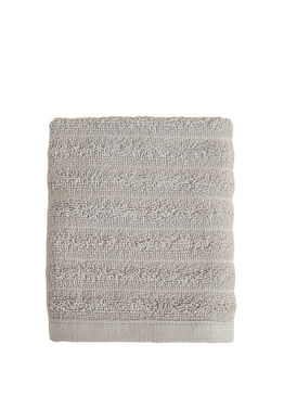 Waved Gri %100 Pamuk El Havlusu 30 x 40 cm