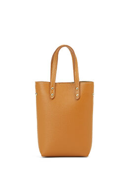 Taba Desenli Kadın Deri Postacı Çantası