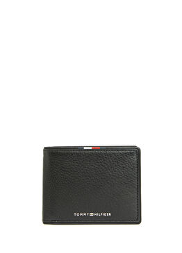 Corporate Mini Siyah Erkek Deri Cüzdan