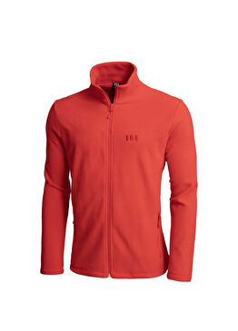 Zippy Kırmızı Fermuarlı Erkek Polar Mont