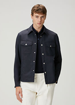 Lacivert Dış Gömlek
