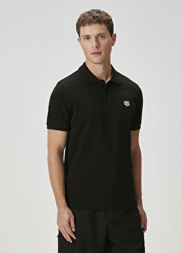 Siyah Polo Yaka T-shirt