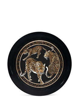 Leopar Baskılı Tepsi