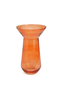 Turuncu Cam Vazo