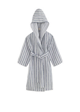 Under The Sea Gri Müslin Unisex Bebek Bornoz