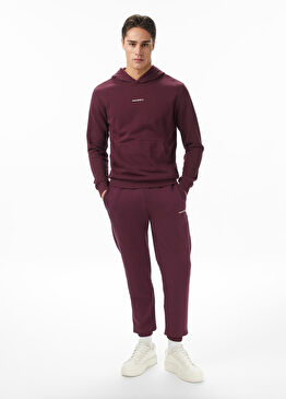 Bordo Erkek Eşofman Altı