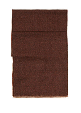 Bordo Erkek Yün Atkı