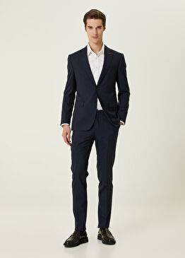 Lacivert Yün Takım Elbise