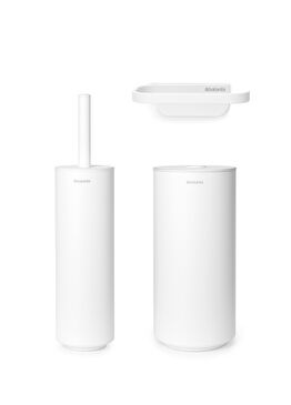 Mindset Fresh Beyaz 3 Parça Tuvalet Aksesuarı Seti