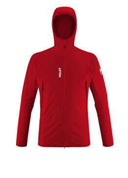 Fusion xcs H Kırmızı Tam Fermuarlı Kapüşonlu Erkek Polar MIV9394 0335