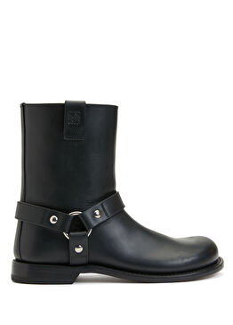 Siyah Kadın Deri Bot